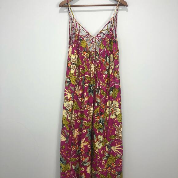 Anthropologie Drama Beach Midi Dress Multicolor Size L - Picture 7 of 15